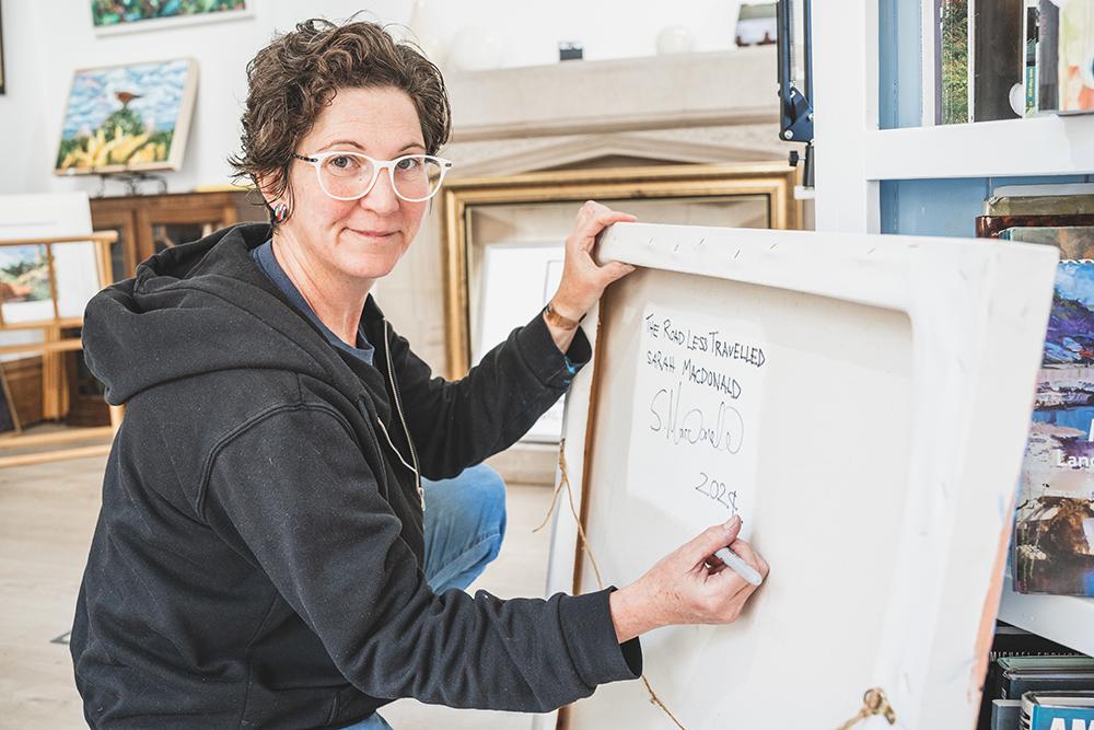 Explore original Cornish paintings by Sarah Macdonald.