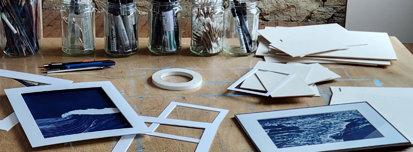 Du dessin au cyanotype