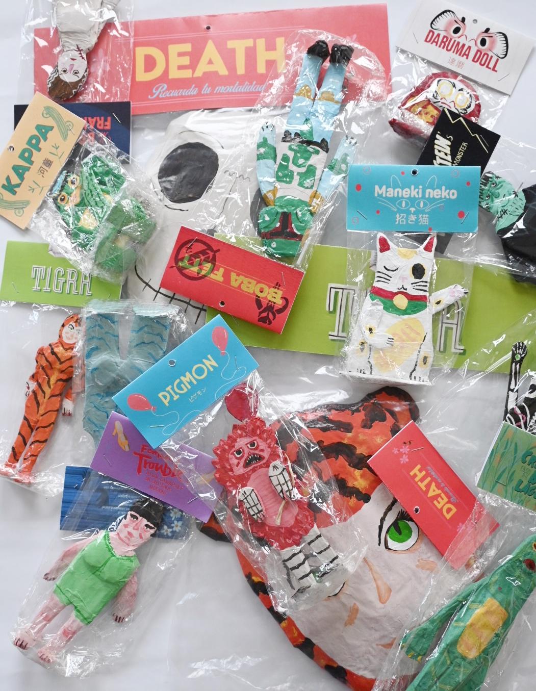 Paper mache bootlegs