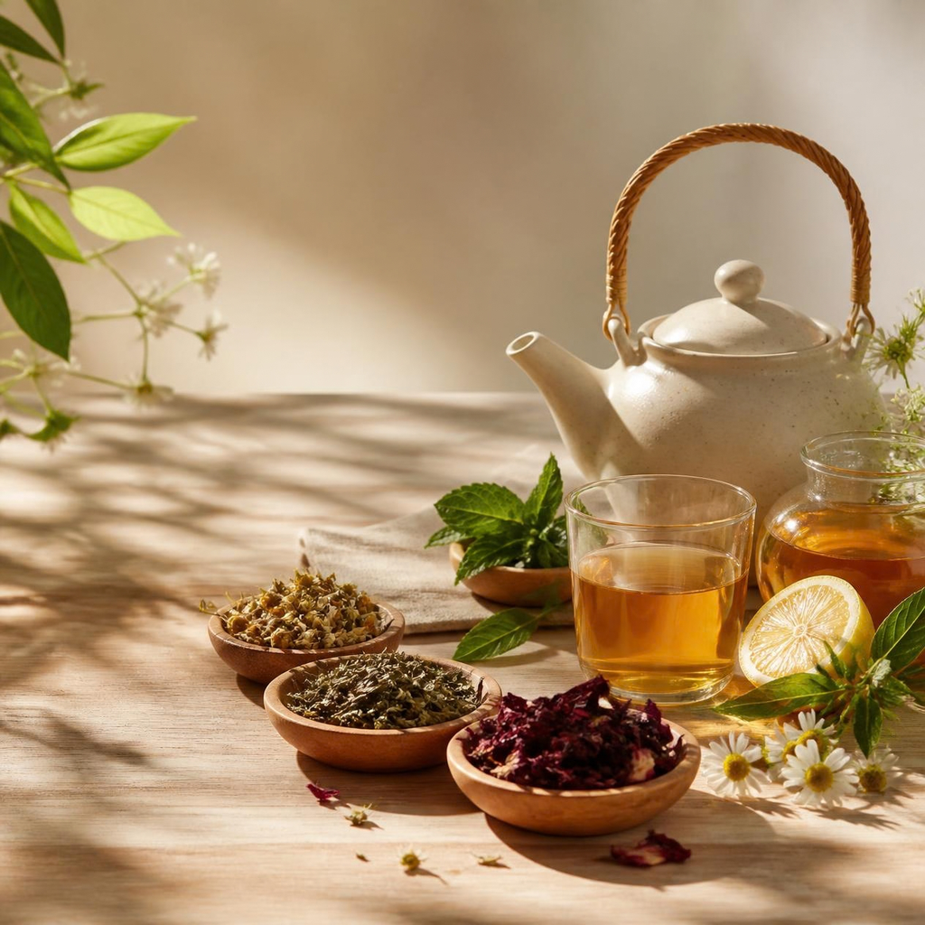 Tisanes et infusions fruitées et gourmandes pour un moment douceur sans théine. A déguster chaud ou glacé à tout moment de la journée pour une pause cocooning