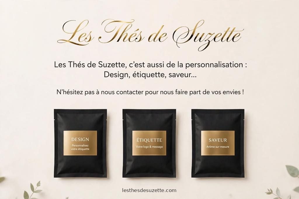 Thé personnalisé sur mesure