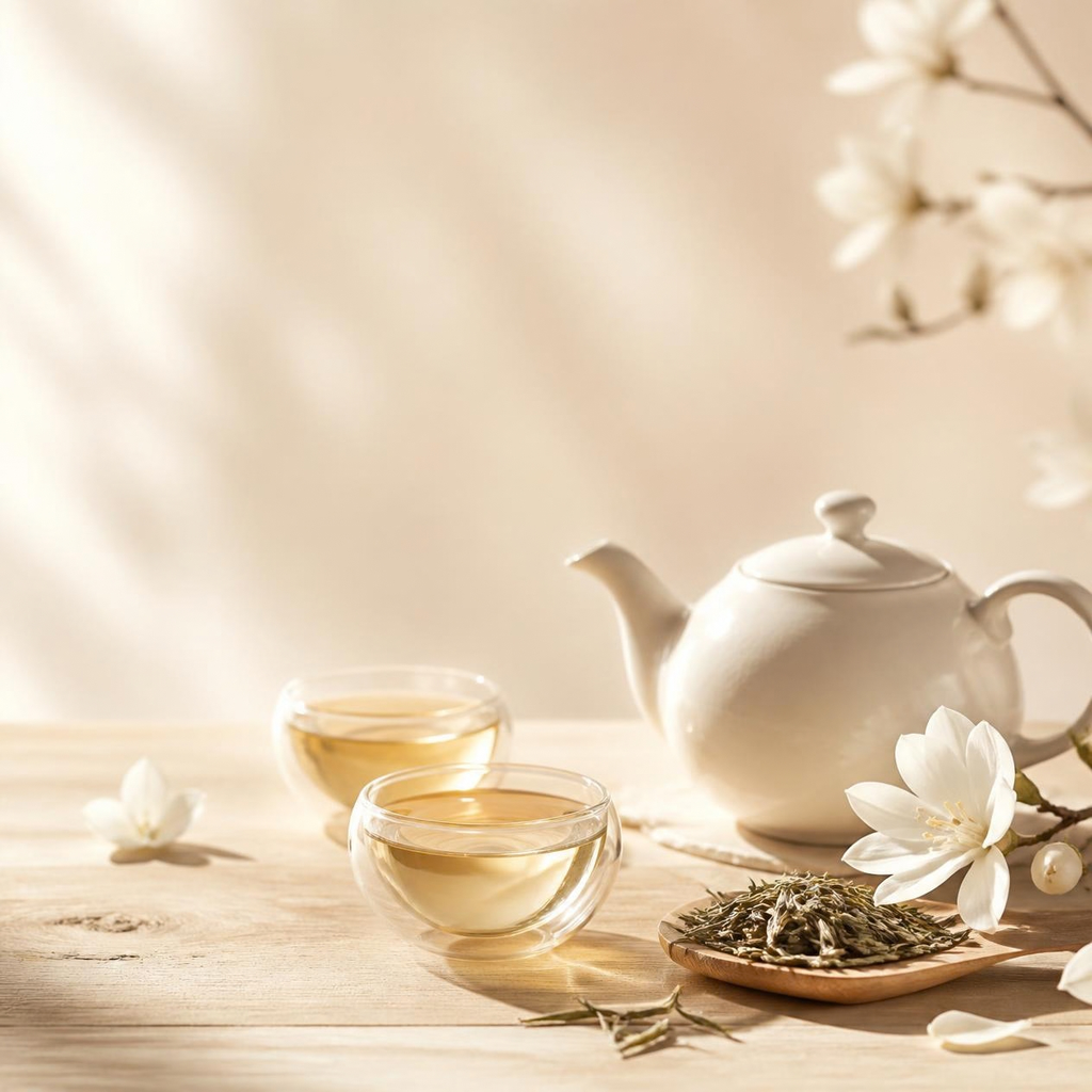 Notre sélection d'exception de Thés Blanc parfumés aux saveurs gourmandes et délicates. Quand la finesse du thé rencontre les fleurs, les fruits et la douceur