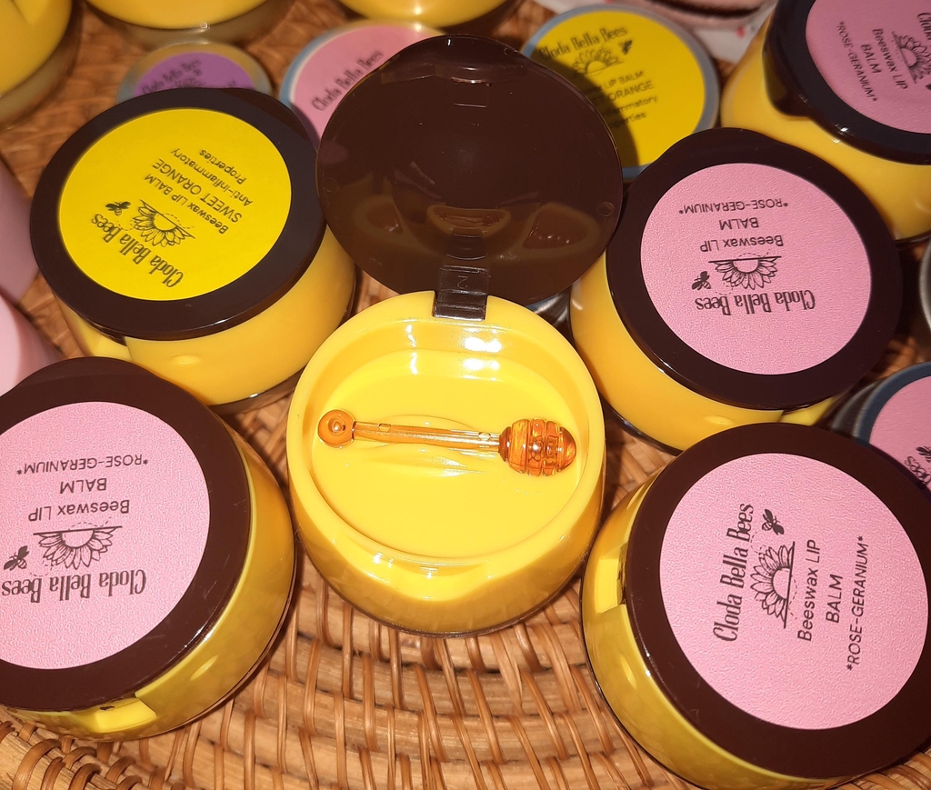Cloda Bella Bees Luxury Lip Balm Pots