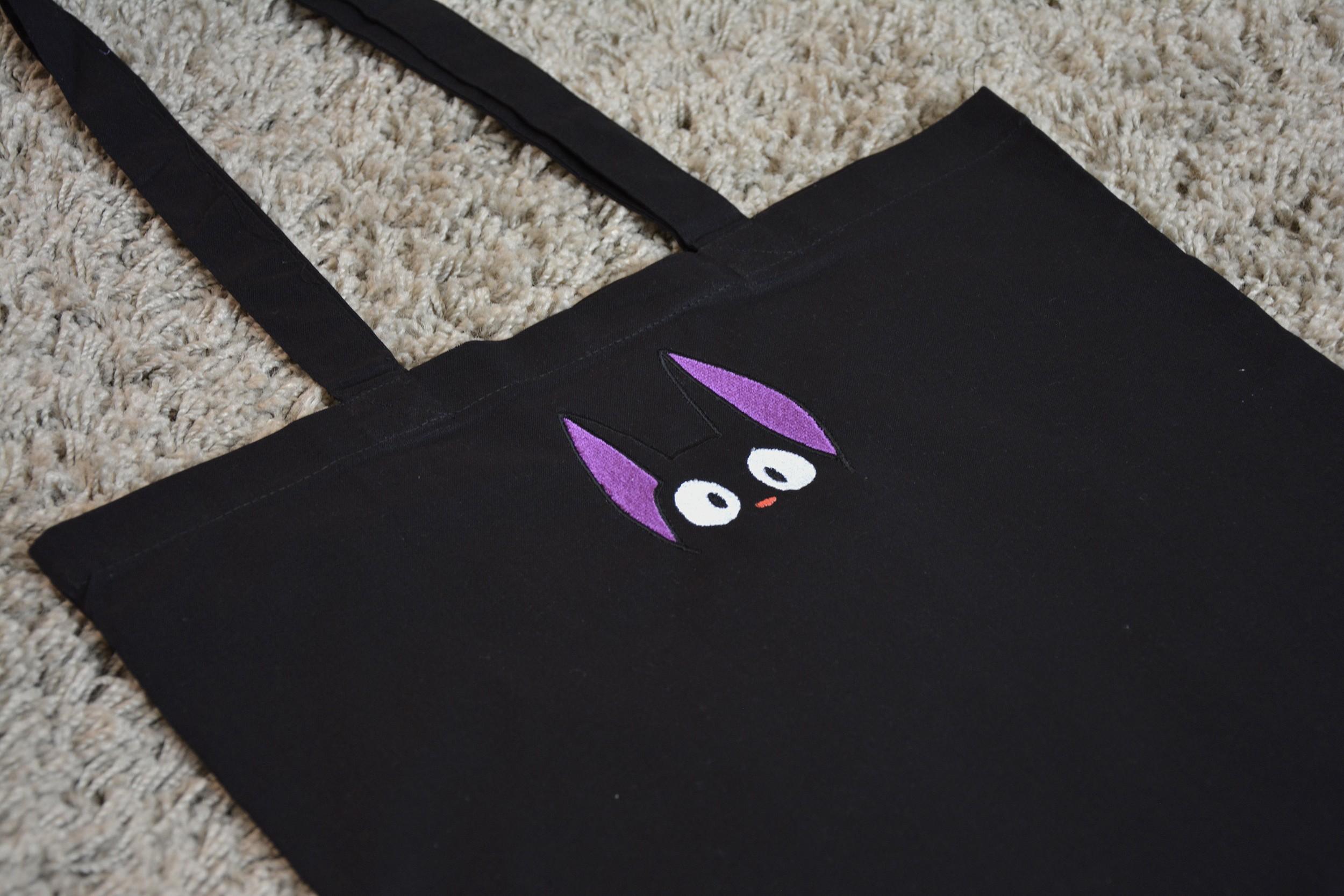 Cute fire flame tote bag