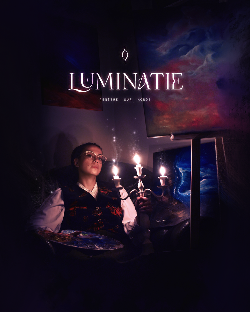 Artiste peintre et illustratrice, créatrice d'univers oniriques et fantastiques.