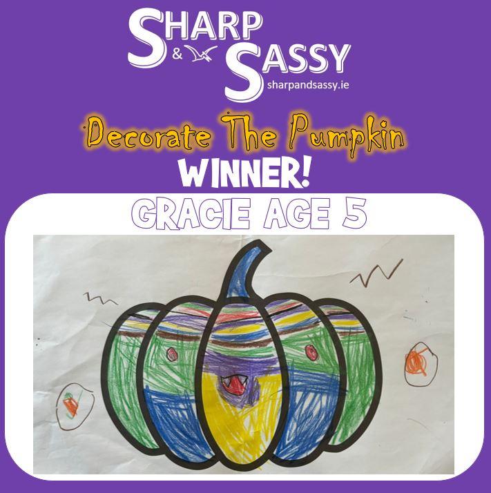 Decorate the Pumpkin Under 9s Winner