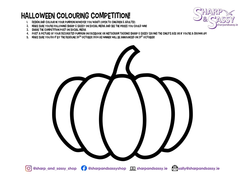 Halloween Decorate the Pumpkin Competition