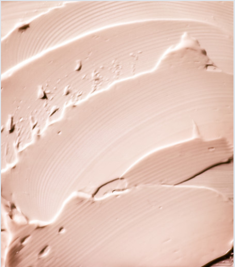 textuur van een creme