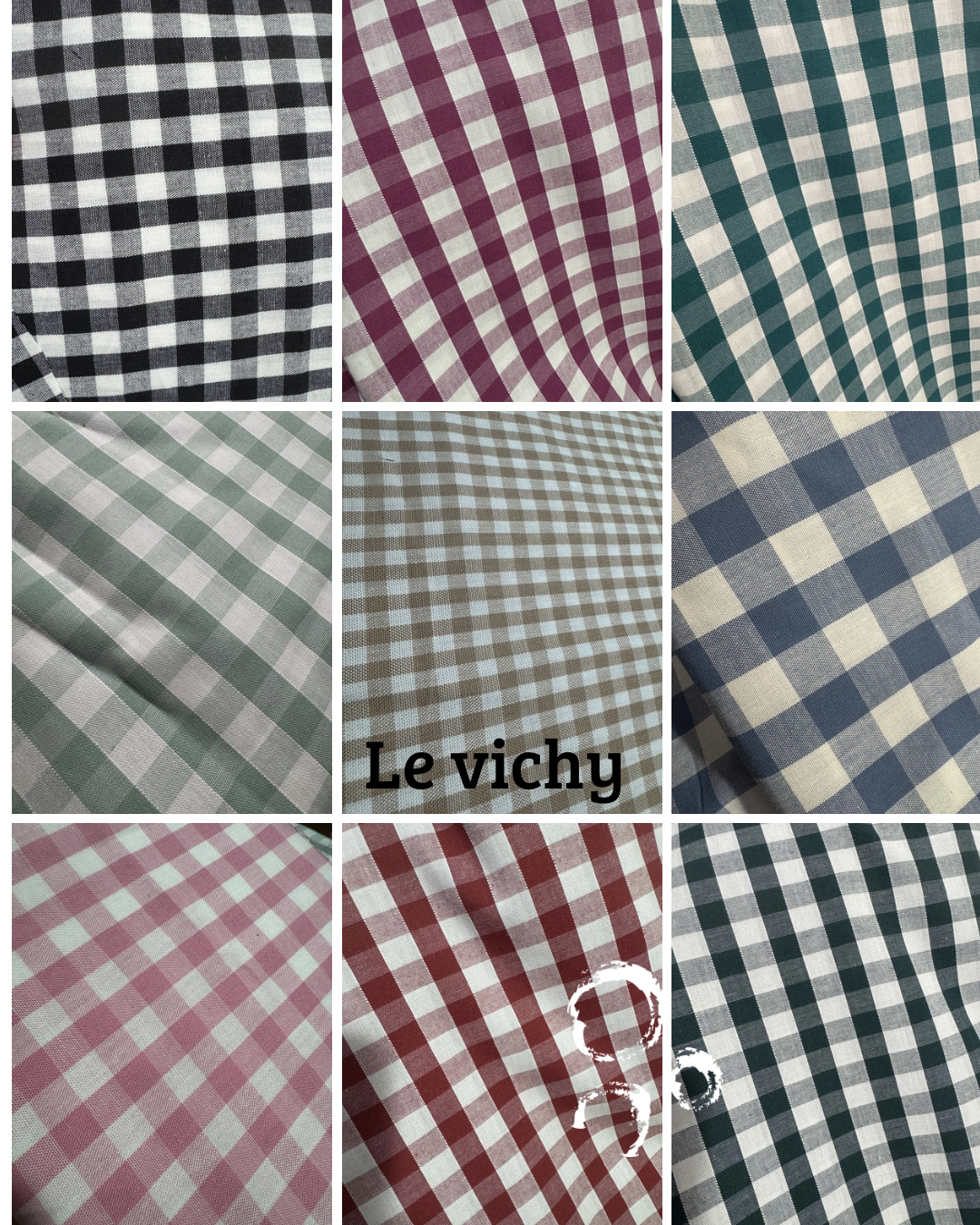 Tissu Vichy