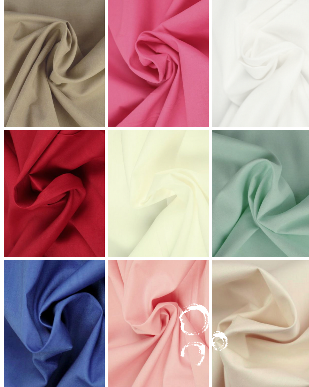Tissu Coton Uni