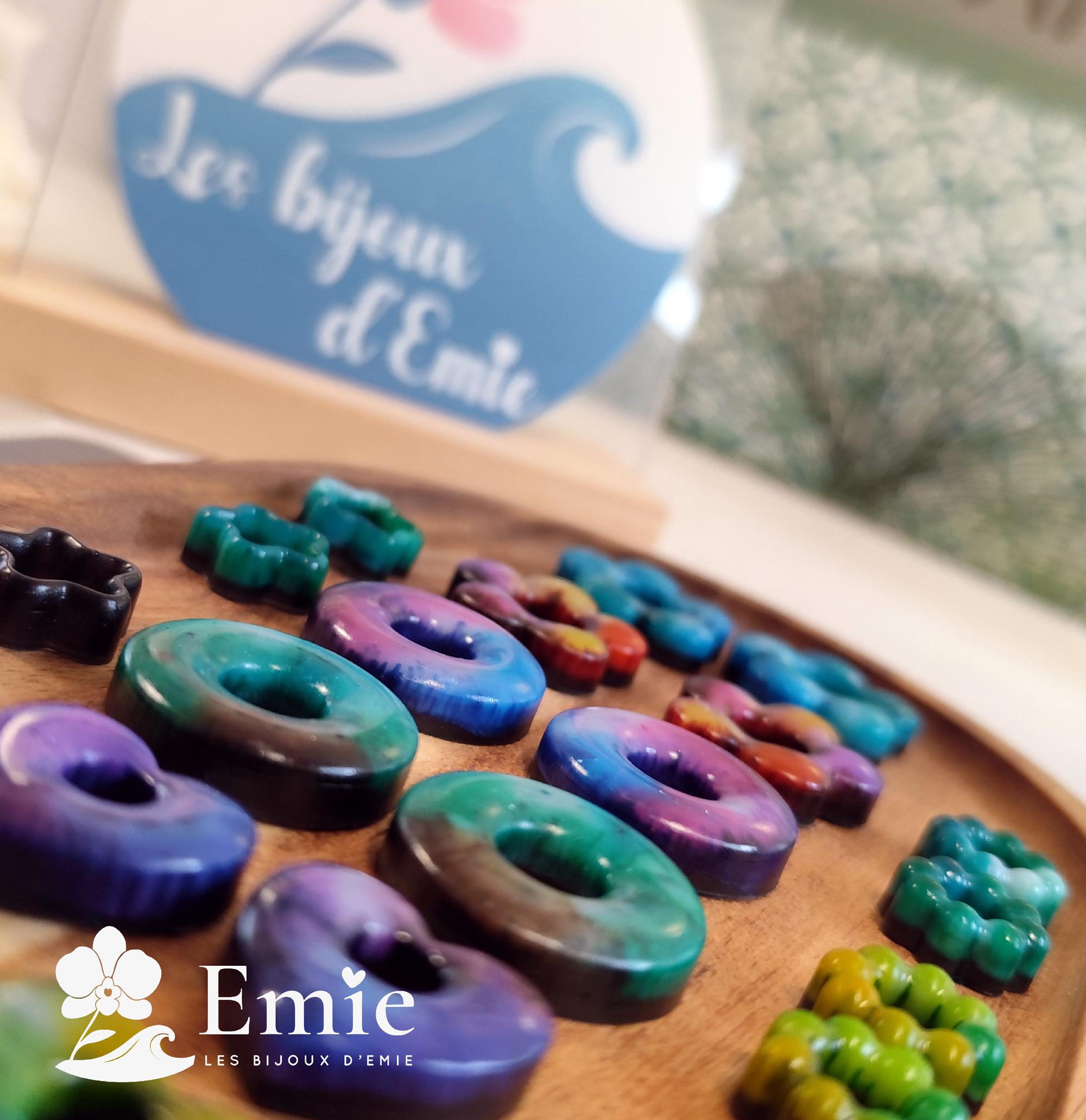 Les bijoux d'Emie : bijoux en résine epoxy