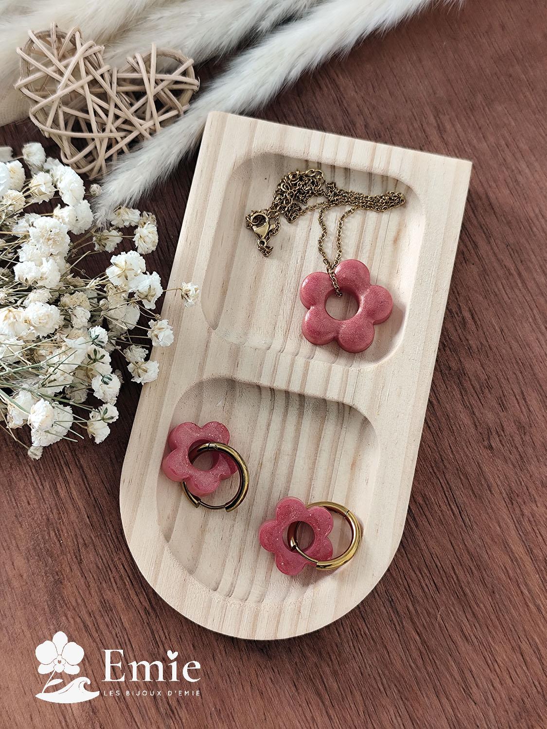 Bijoux résine epoxy au soleil