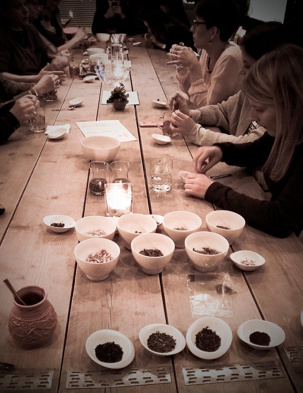 Workshop thee degustatie / workshop tea degustation