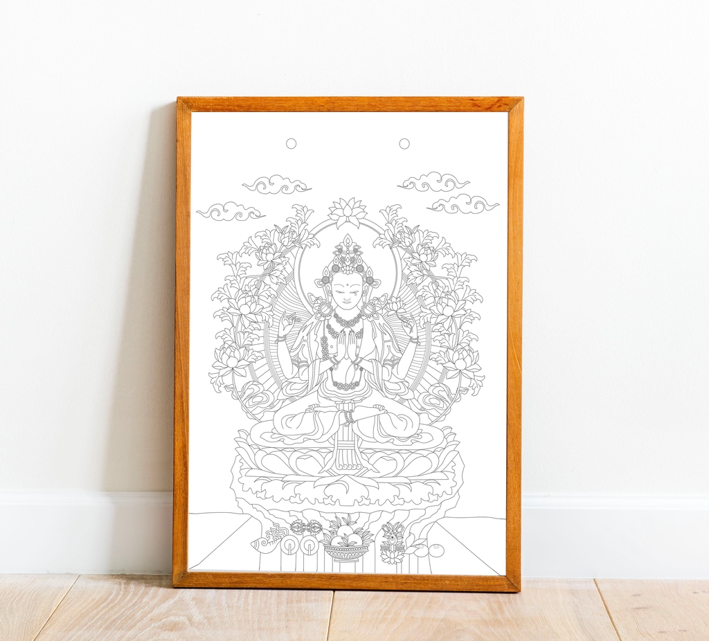 Bouddha tibetain