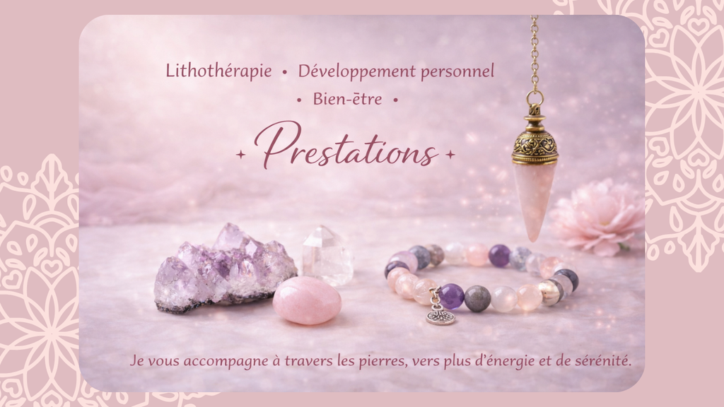 Lithothérapie, prestation bien-être
