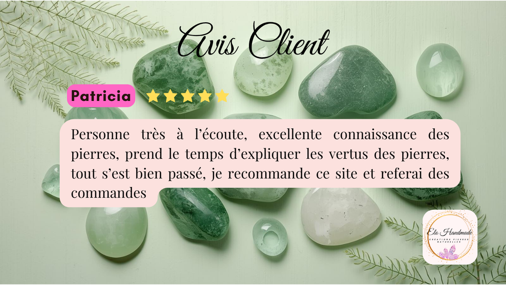 Témoignages et avis des clients Elo handmade