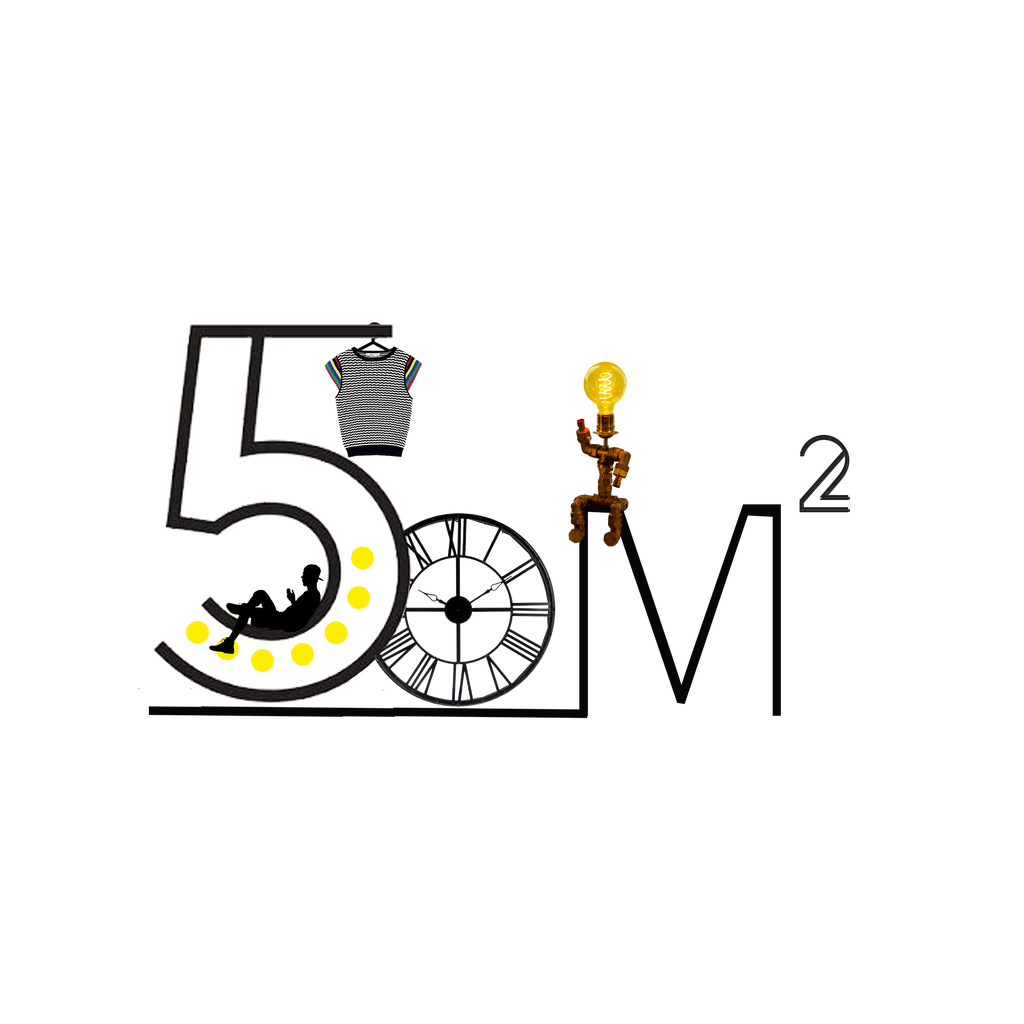 50M² est une boutique de décoration & cadeaux pour tous !
D'inspirations industrielle et vintage, les matières métal et bois se mélangent aux tableaux street art et figurines en résine
Coté cadeaux, vous trouverez de quoi gâter des plus jeunes jusqu'à nos ainés, avec des produits originaux et décalés 