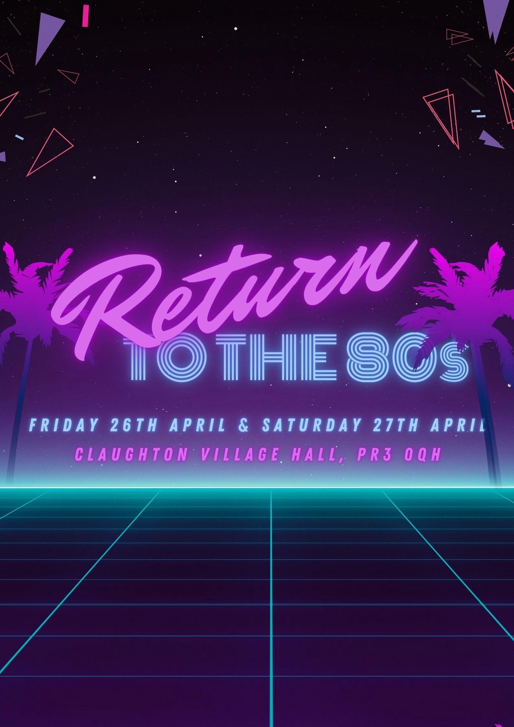 Garstang Musical Productions

Return To The 80's - Book Now!