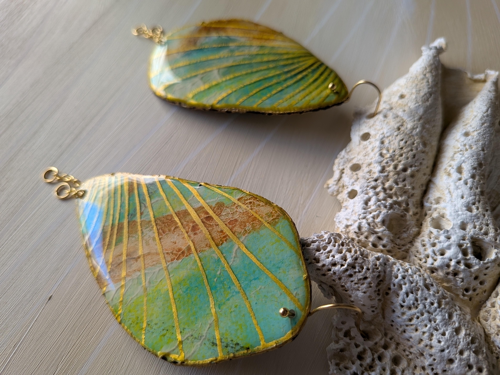 Boucles d'oreilles réversibles