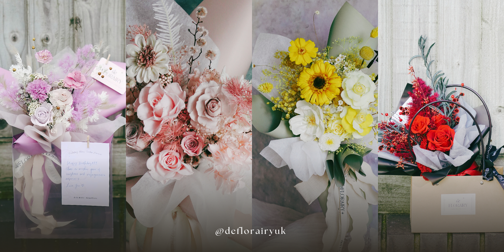 Turn moments into memories with our preserved flower bouquets.