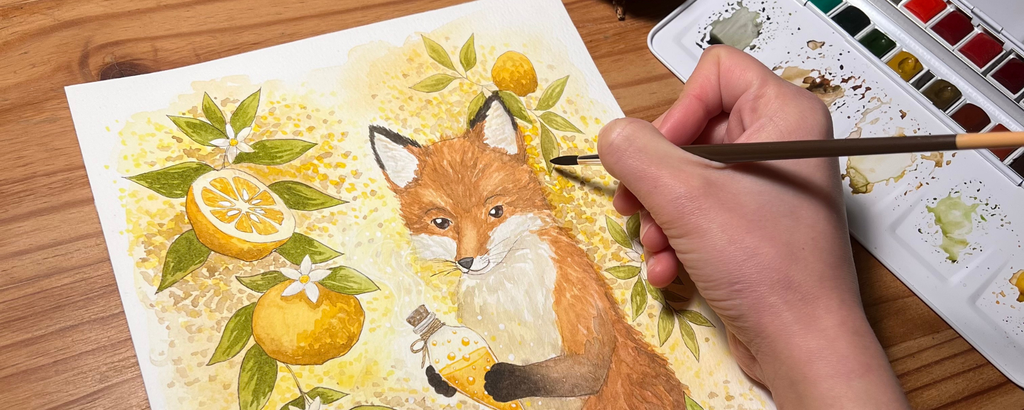 Aquarelles uniques et poétiques 