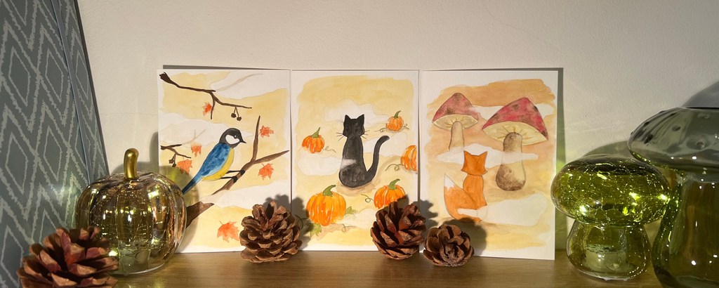 Aquarelles uniques et poétiques 