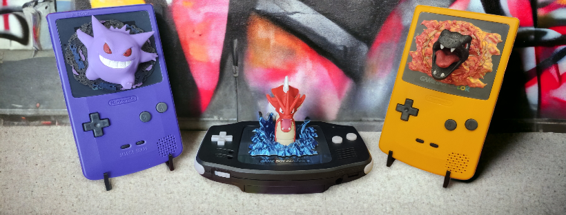 Décorations Figurines Pokémon GameBoy Porte clés