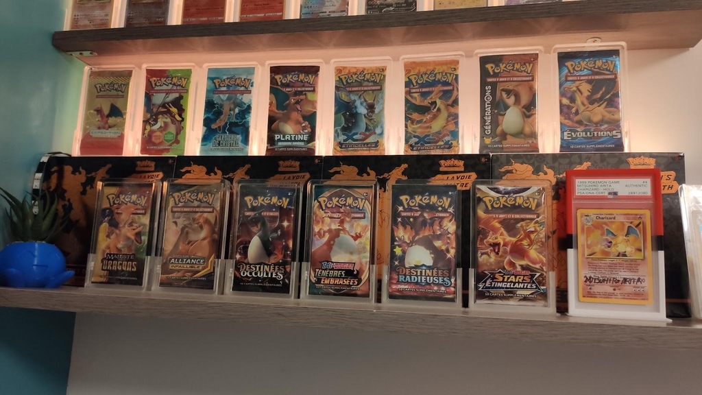 Photos de collections Pokémon Vitrine support Accessoires