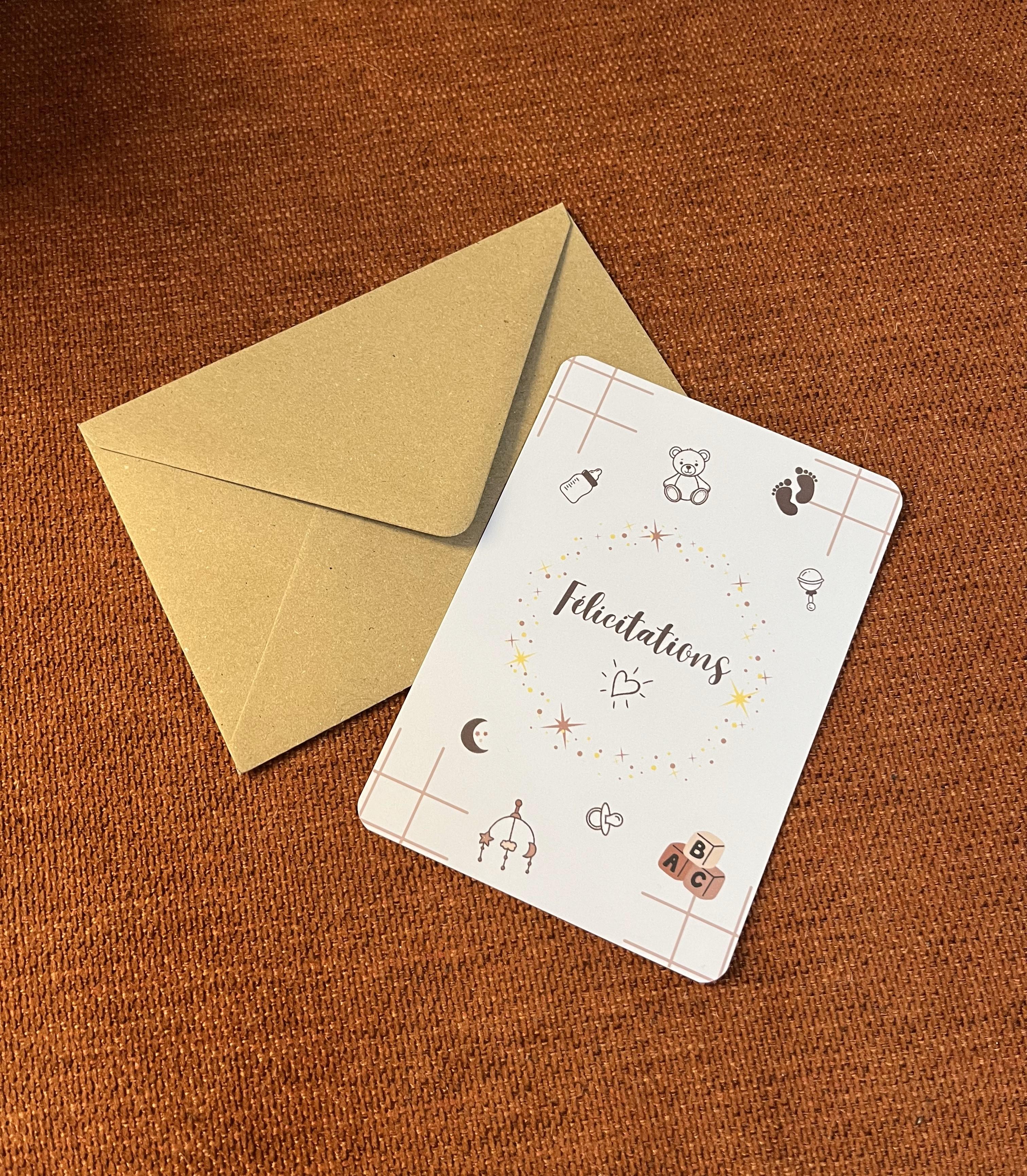 Cartes de vœux "naissance"