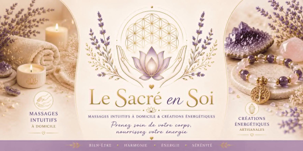 Le Sacré en Soi – Massages bien-être et créations énergétiques en pierres naturelles