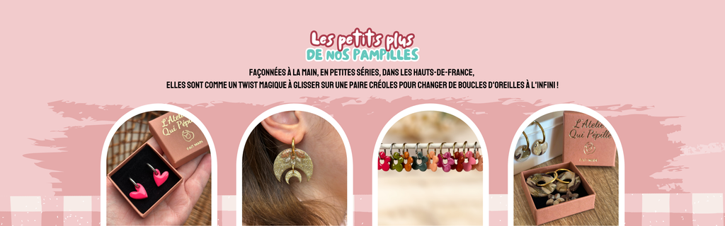 Bijoux uniques fabriqués à la main en France, en toutes petites séries artisanales – L’Atelier Qui Pépille.