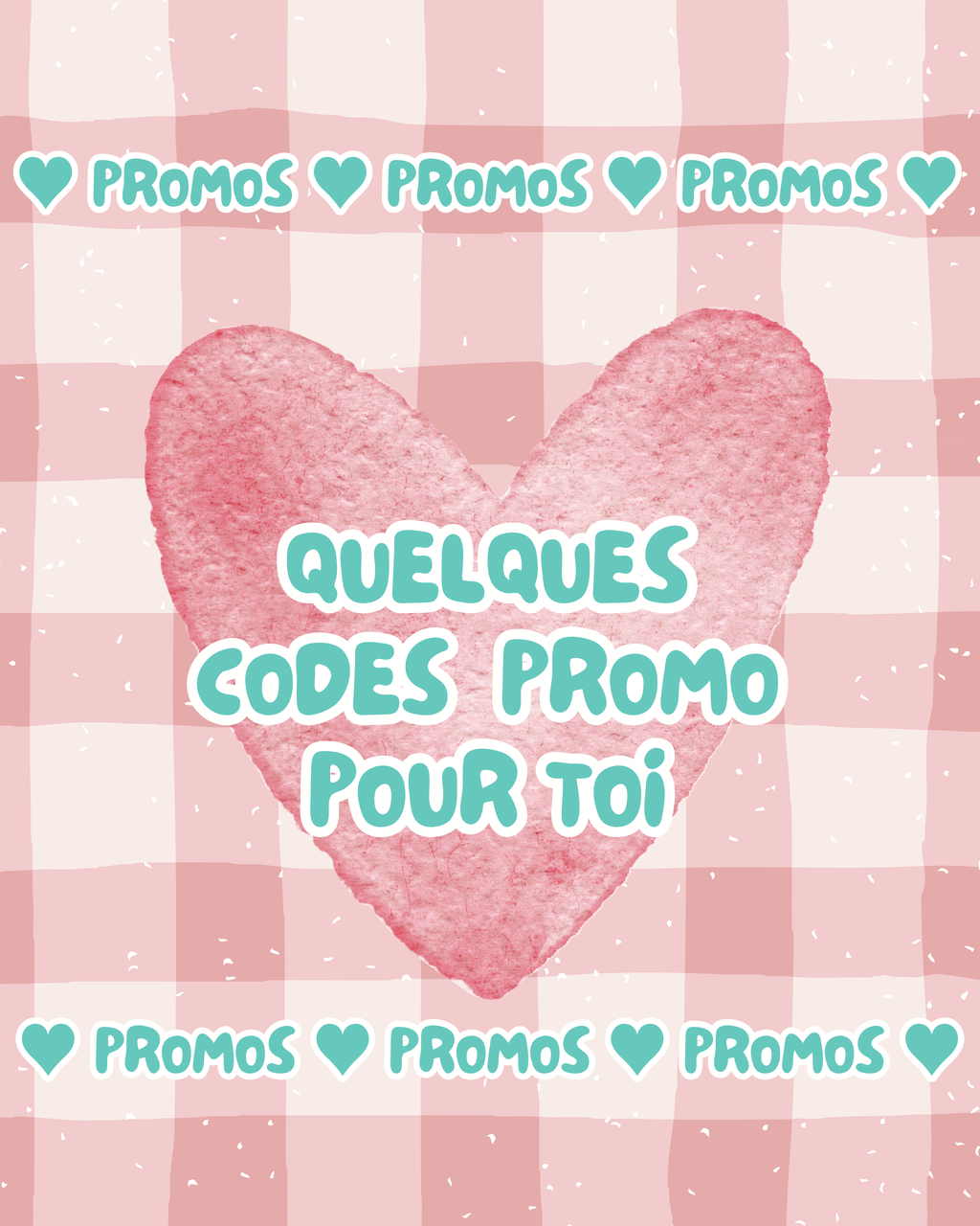 ♥ promos ♥ promos ♥ promos ♥

