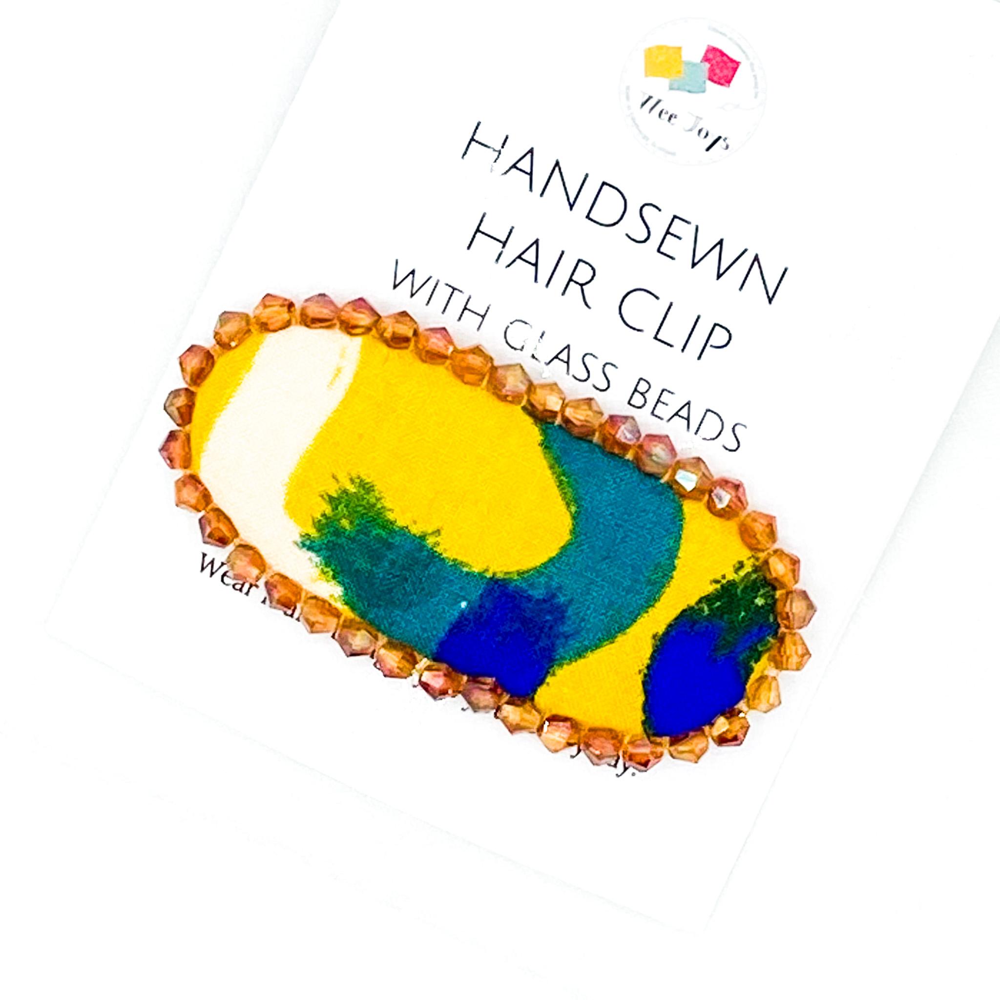 Hand-Sewn Statement Hair Clip