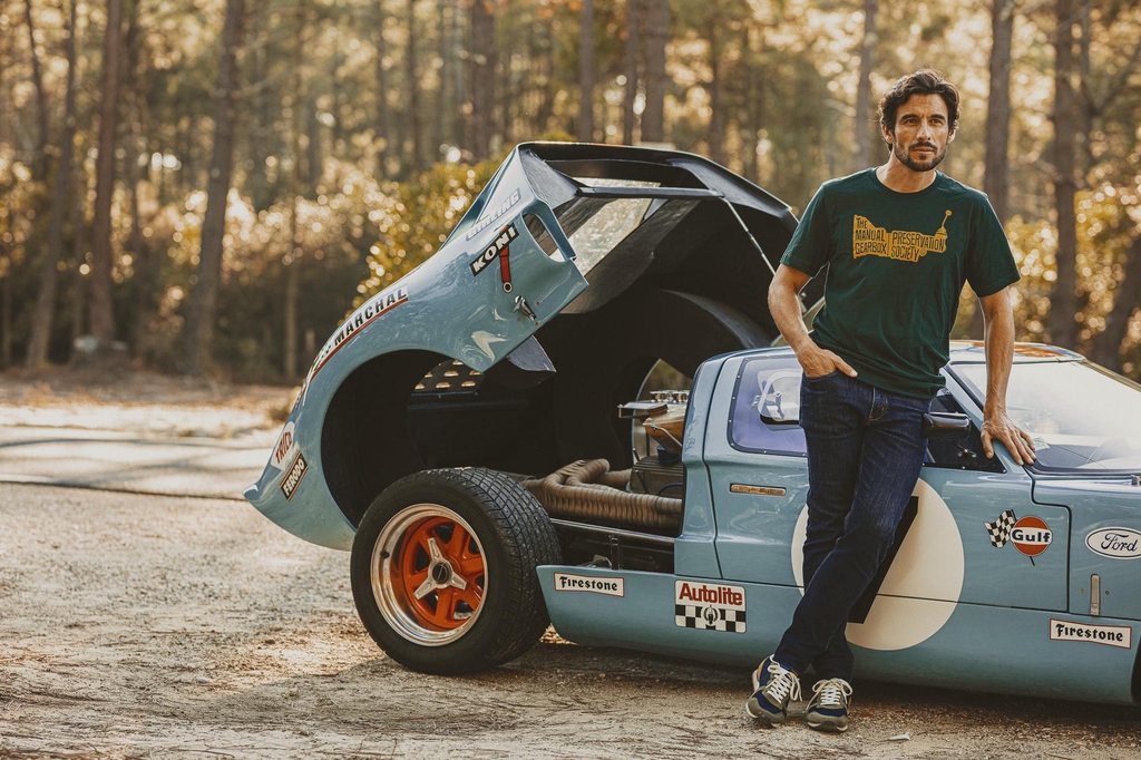 Ford GT40 MkI - Tshirt Petersen CA