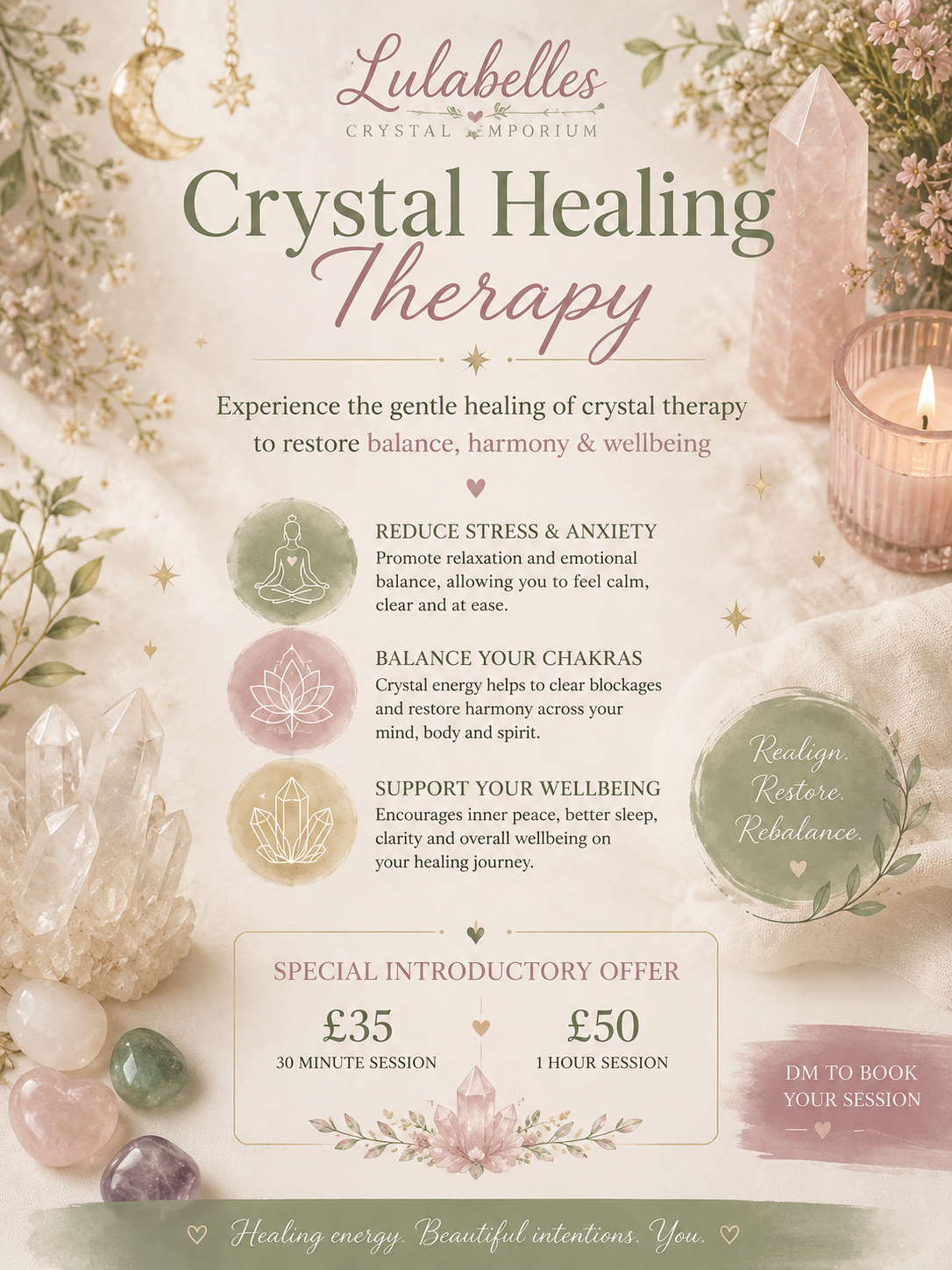 Crystal Wellbeing Sessions