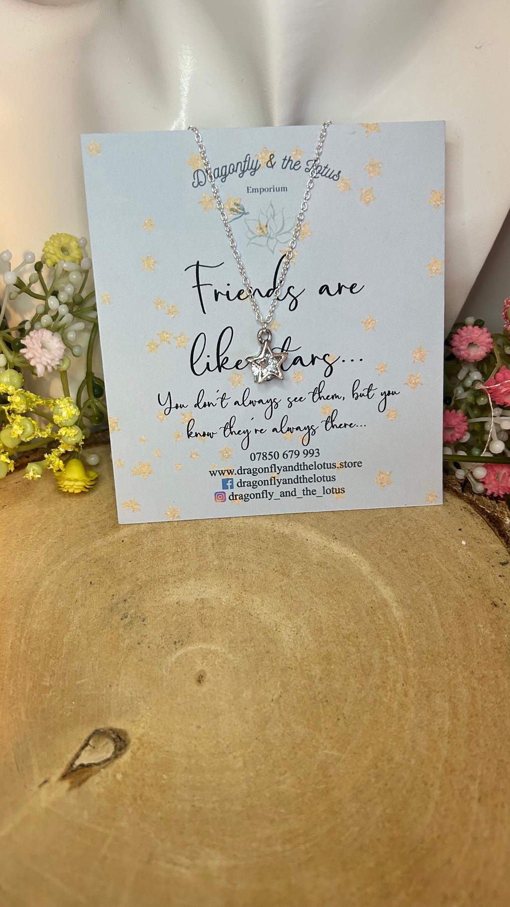 Friends Are Like Stars Necklace