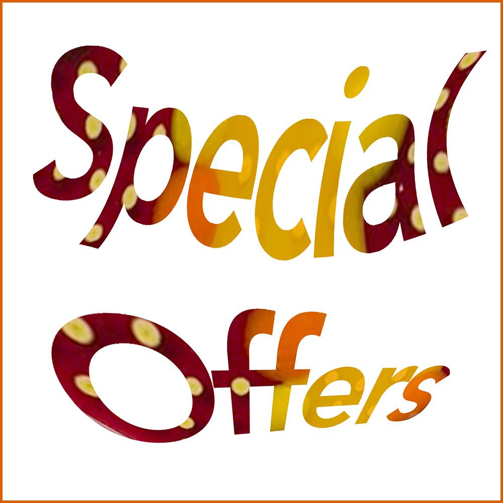 Special Offers on various products