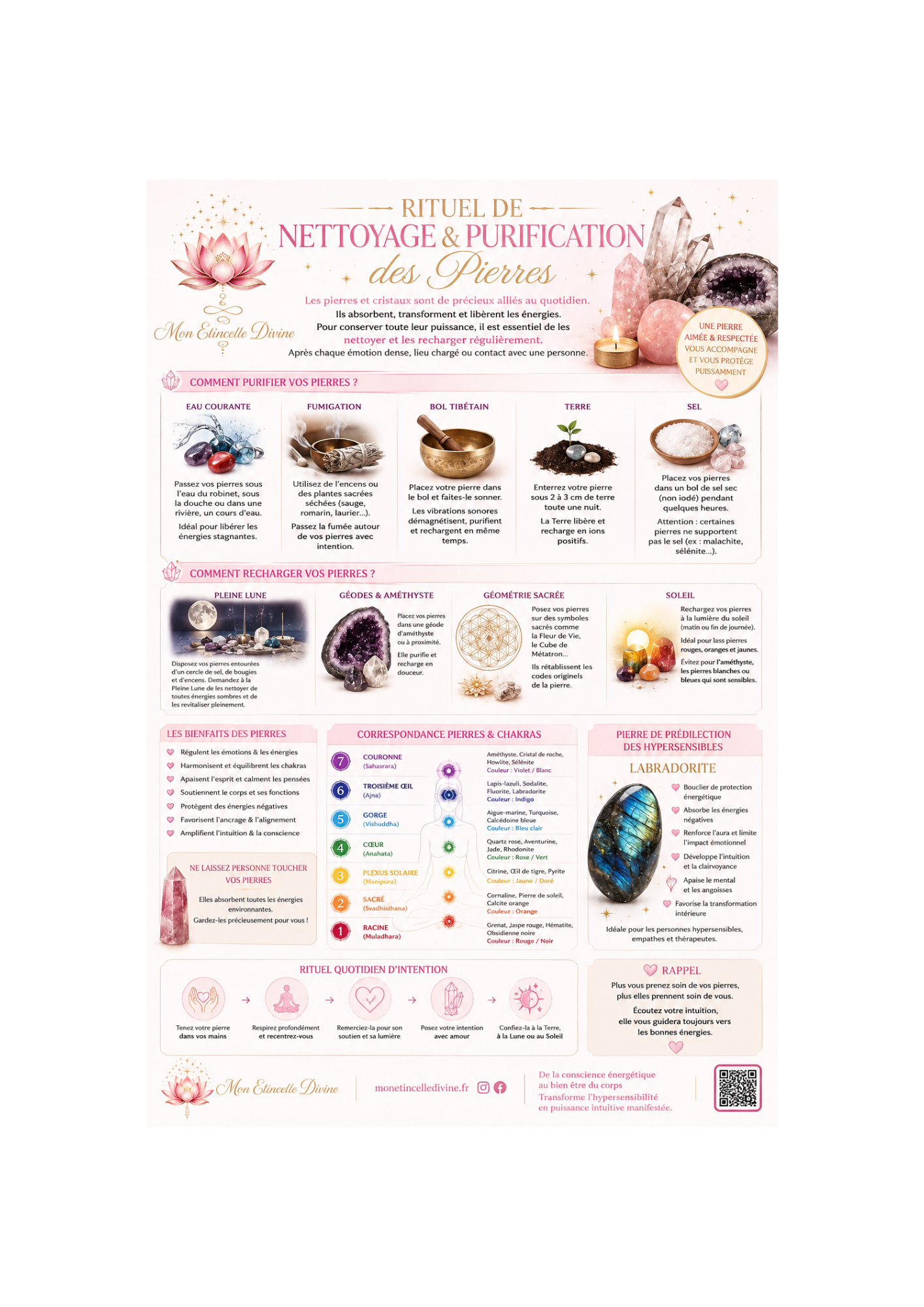 Rituel de purification des pierres Nantes 44