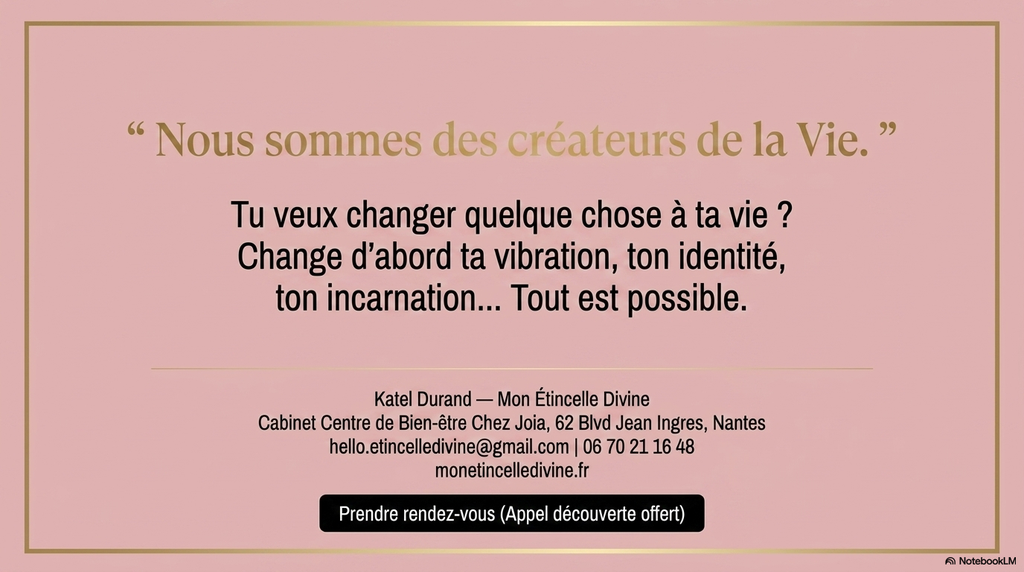Je suis, coaching de la conscience de l'être, développement personnel sur Nantes et en distanciel