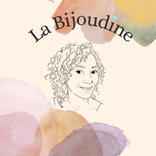 Bijou Bijoudine Bois Résine doré argenté coloré paillettes