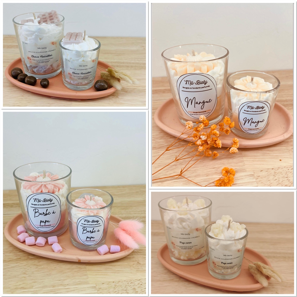 Bougies gourmandes