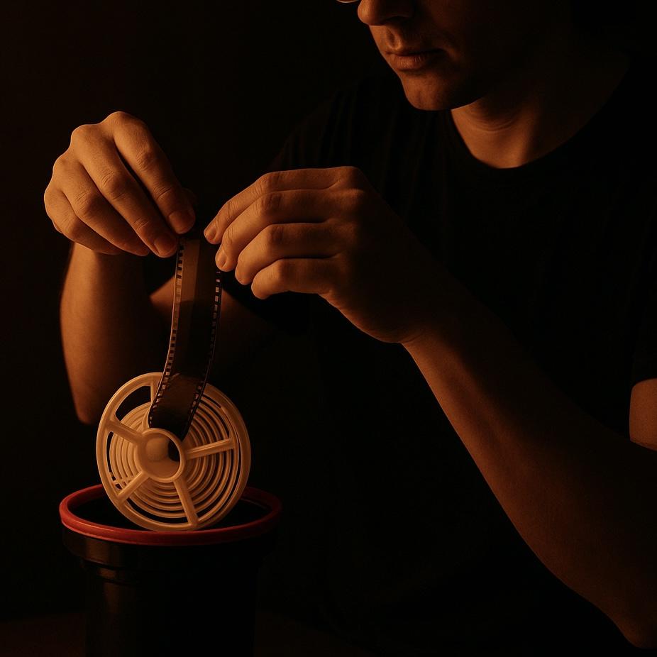 Développement de pellicules argentiques en 1h