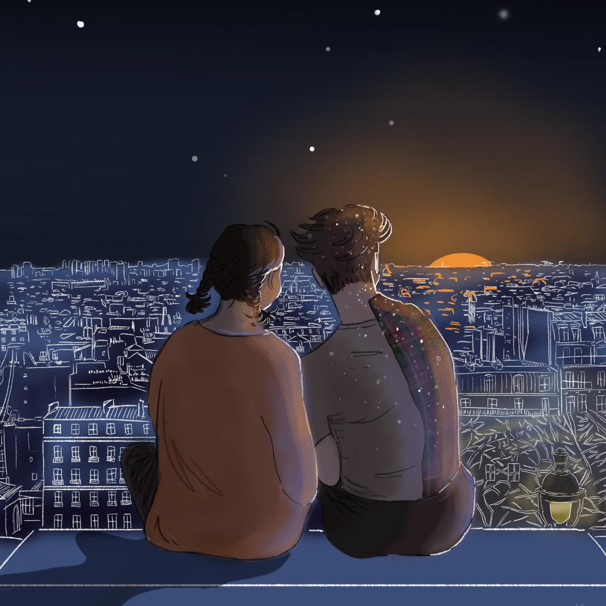 Affiche de la nuit du thermomètre