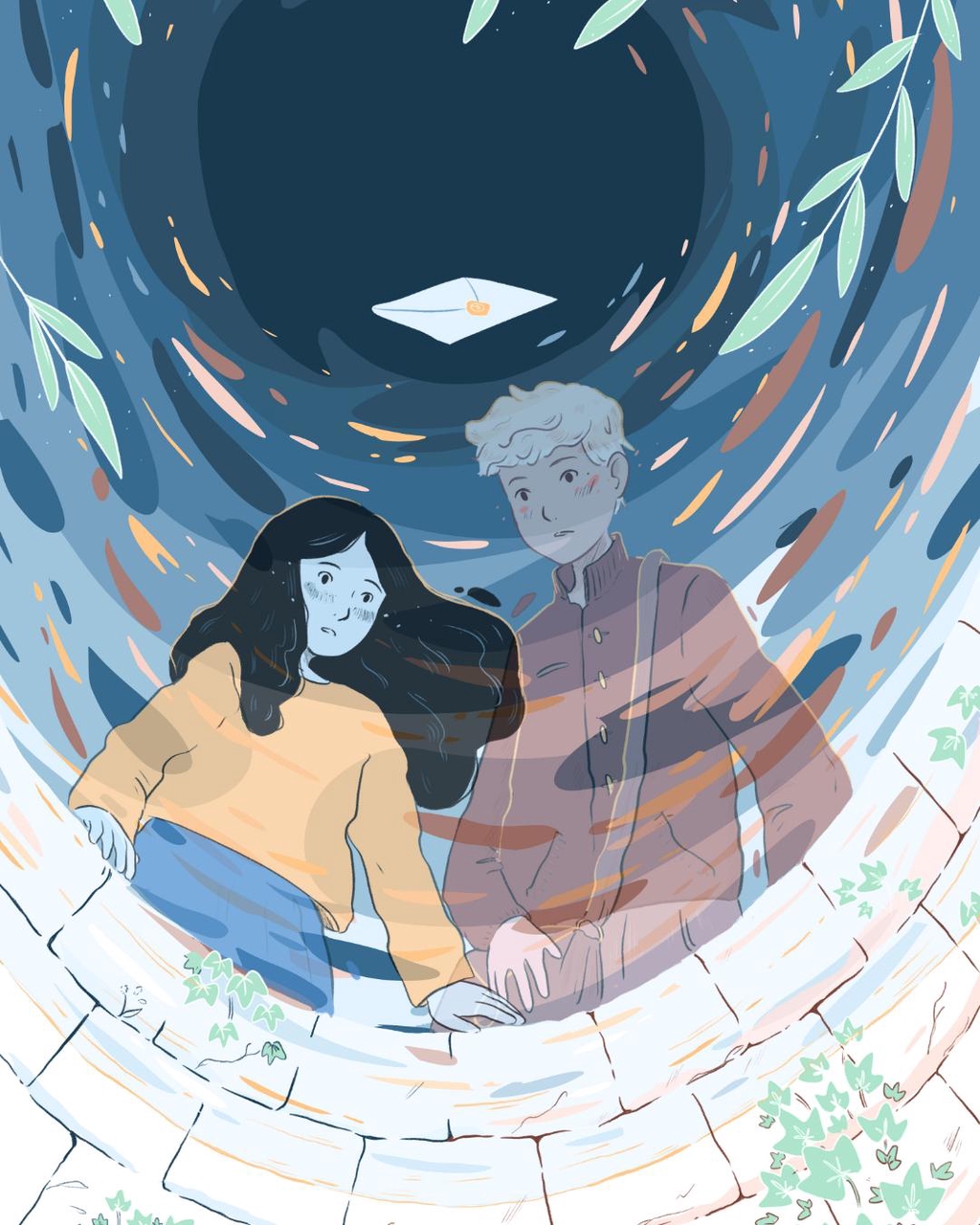 Visuel mystère de la BD Tisseuse