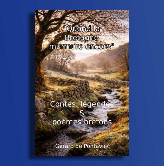 Livre de contes, légendes et poèmes bretons.