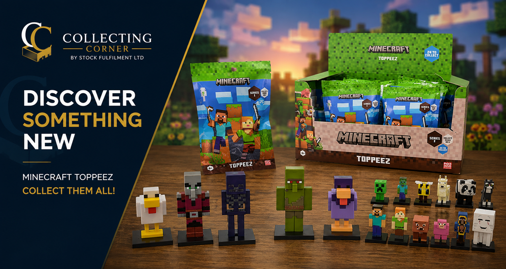 Minecraft Toppeez collectable figures and blind bags from Collecting Corner