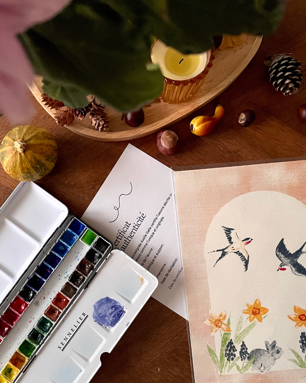 Les étapes pour me passer une commande personnalisé