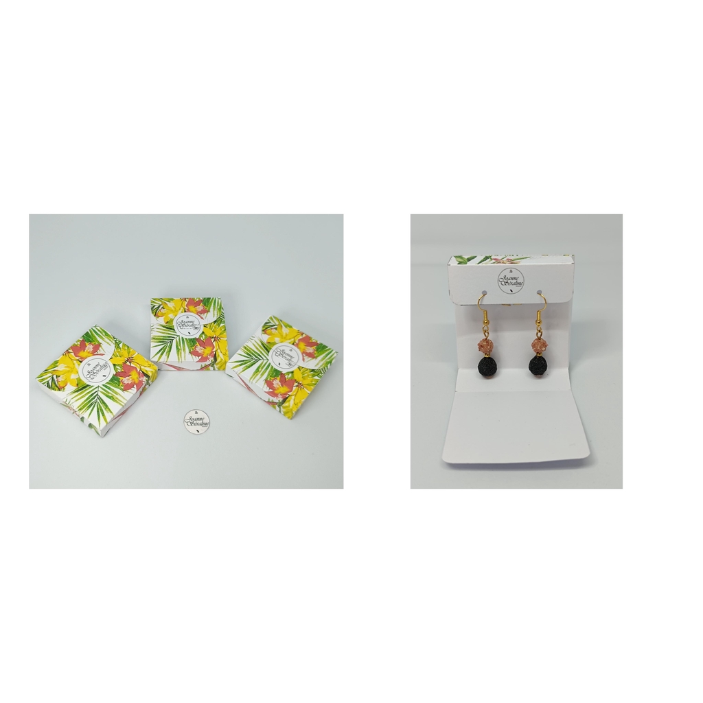 Bijoux en sable de Martinique Joanne SERALINE DESIGN 