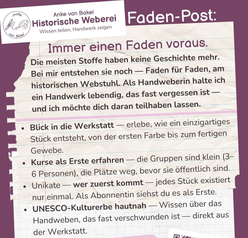 Faden-Post