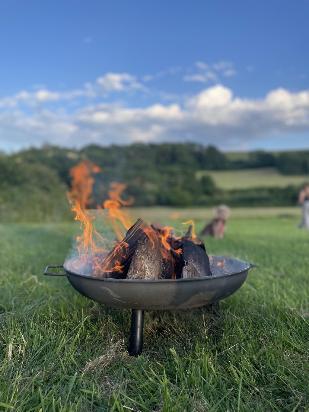 Above ground fire pits and BBQ’s allowed 